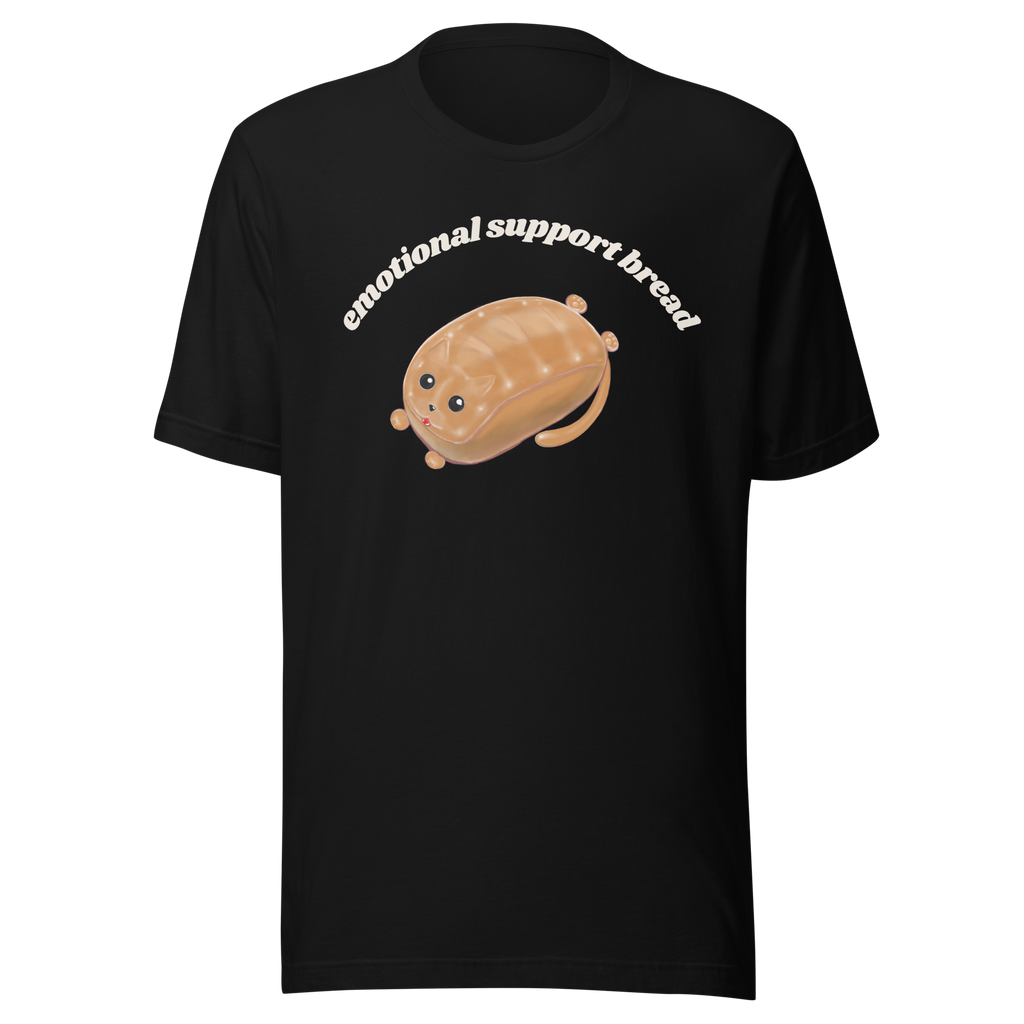 emotional support bread (Catloaf) Unisex t-shirt