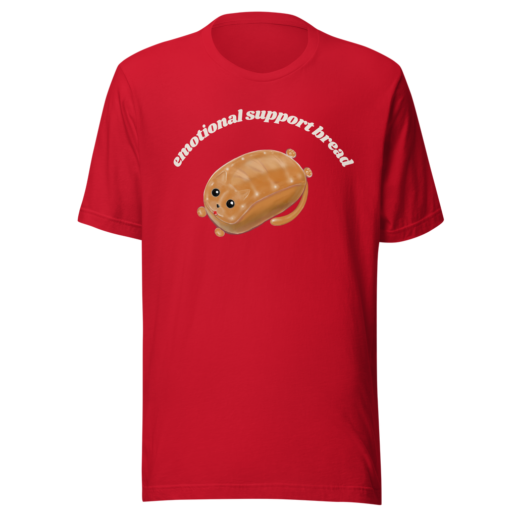 emotional support bread (Catloaf) Unisex t-shirt